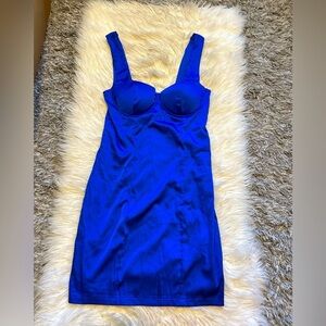Royal Blue Mini Dress
